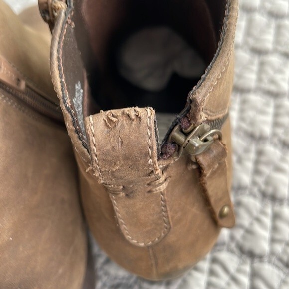 Blondo “Nivada” Waterproof Booties/Boots Taupe Size 7.5 - Picture 8 of 16